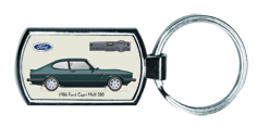 Ford Capri MkIII Capri 280 1986 Keyring 4